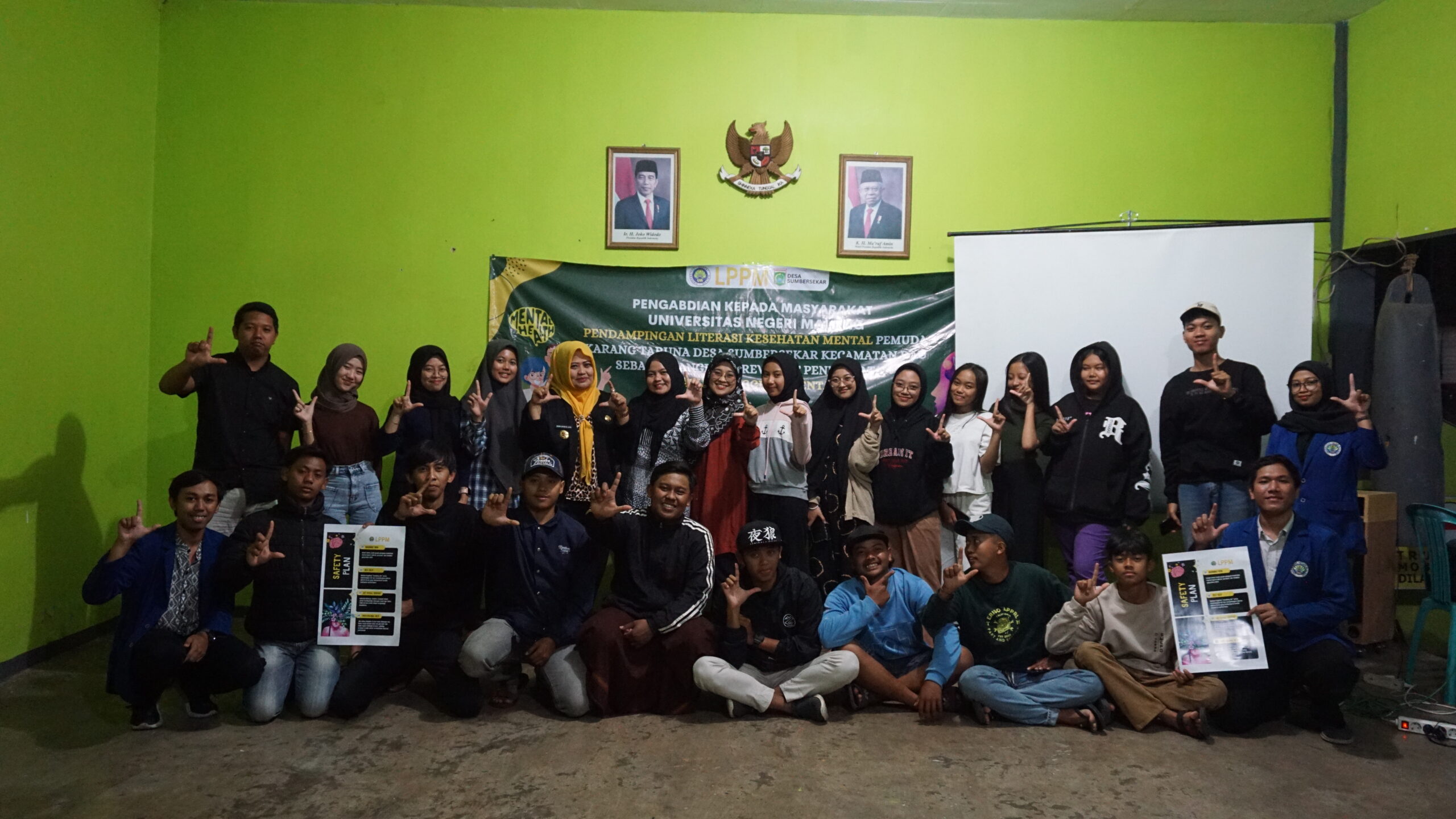 Wujudkan SDGs Dosen BK Universitas Negeri Malang Lakukan Pendampingan Literasi Kesehatan Mental pada Pemuda Karang Taruna Desa Sumbersekar, Kecamatan Dau, Kabupaten Malang